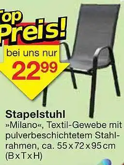 Jawoll Stapelstuhl „milano“ Angebot