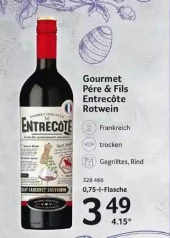 Selgros Gourmet Père & Fils Entrecôte Rotwein Angebot