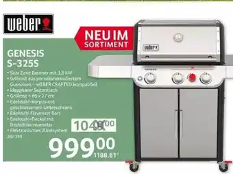 Selgros Weber Genesis S-325s Angebot