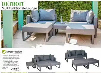 Selgros Detroit Multifunktionale Lounge Greemotion Angebot