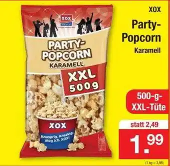 Zimmermann Xox Party Popcorn Karamell Angebot