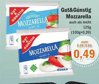 Aktiv Irma Gut & Günstig Mozzarella Angebot