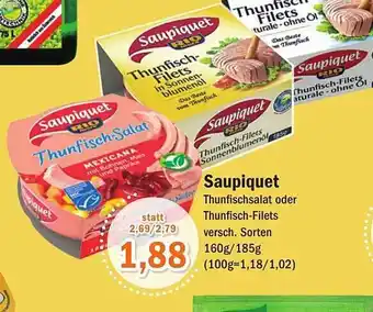 Aktiv Irma Saupiquet Thunfischsalat Oder Thunfisch Filets Angebot