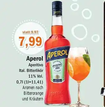 Aktiv Irma Aperol Aperitivo Angebot