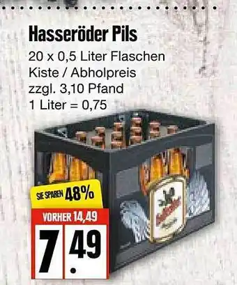 Edeka Frischemarkt Hasseröder Pils Angebot