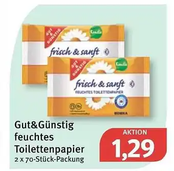 Feneberg Gut & Günstig Feuchtes Toilettenpapier Angebot