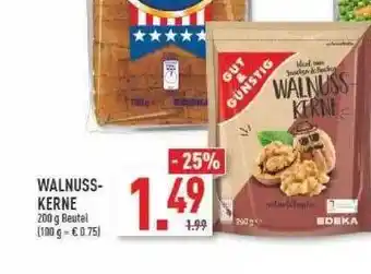 Marktkauf Walnuss-kerne Gut & Günstig Angebot