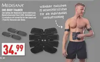 Marktkauf Medisana Ems Body Trainer Angebot