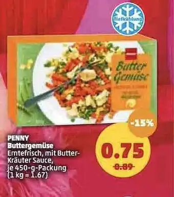 PENNY Penny Buttergemüse Angebot