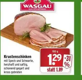 Wasgau Krustenschinken Angebot