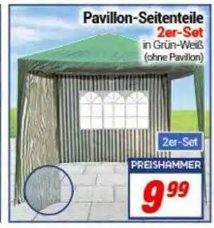 CENTERSHOP Pavillon-seitenteile Angebot