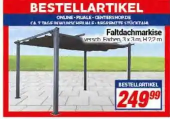 CENTERSHOP Faltdachmarkise Angebot