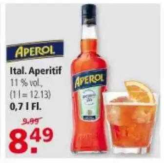 Multi Markt Aperol Ital. Aperitif Angebot