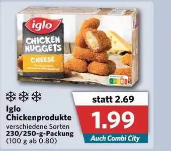 Combi Iglo Chickenprodukte Angebot