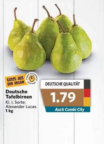 Combi Deutsche Tafelbirnen Angebot