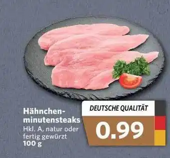 Combi Hähnchenminutensteaks Angebot