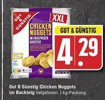 Edeka Gut & Günstig Chicken Nuggets Im Backteig Angebot