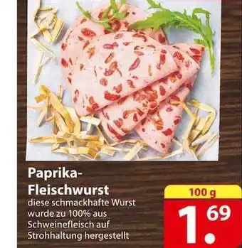 Famila Nord Ost Paprika-fleischwurst Angebot