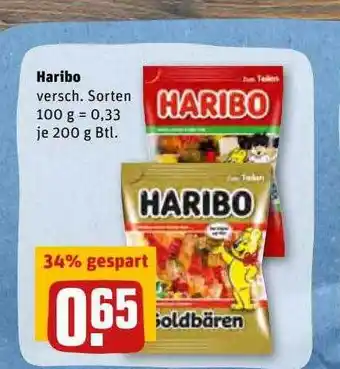 REWE Kaufpark Haribo Angebot