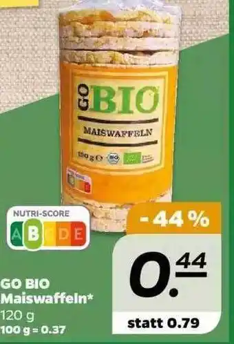 NETTO Go Bio Maiswaffeln Angebot