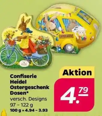 NETTO Confiserie Heidel Ostergeschenk Dosen Angebot