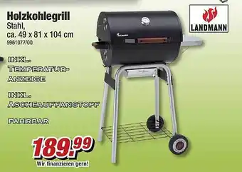 Poco Landmann Holzkohlegrill Angebot