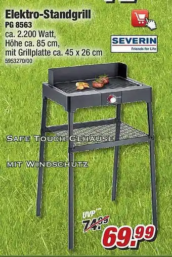 Poco Severin Elektro Standgrill Angebot