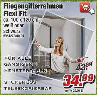 Poco Fliegengitterrahmen Flexi Fit Angebot