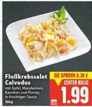 E-Center Flüßkrebssalat Calvados Angebot