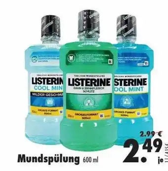 Mäc Geiz Listerine Mundspülung Angebot