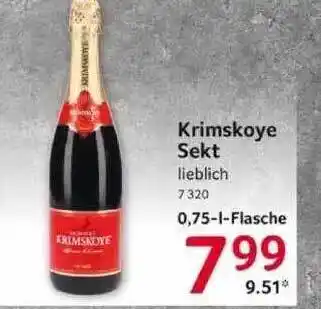 Selgros Krimskoye Sekt Angebot