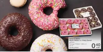 Selgros Baker & Baker Black, White Oder Pinky Donut Angebot