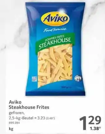 Selgros Aviko Steakhouse Frites Angebot