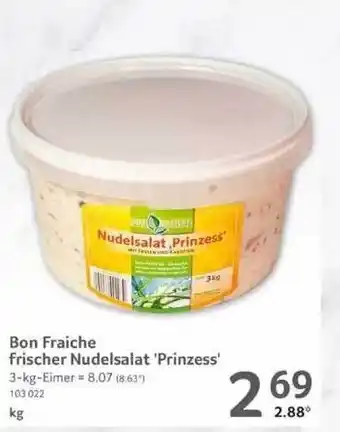 Selgros Bon Fraiche Frischer Nudelsalat „prinzess“ Angebot