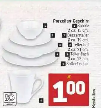 Marktkauf Porzellan-geschirr Angebot