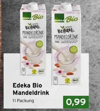 CAP Markt Edeka bio mandeldrink Angebot