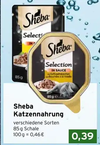 CAP Markt Sheba katzennahrung 85g Angebot