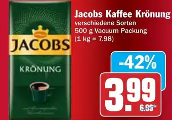 AEZ Jacobs kaffee kronung 500g Angebot