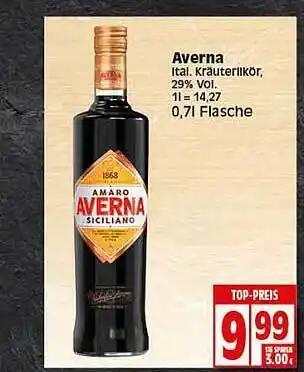 Elli Markt Averna Angebot