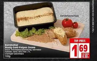 Elli Markt Bornholter Hoing-senf-feigen Creme Angebot