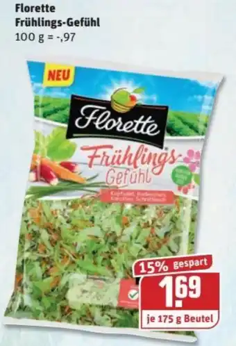 REWE Kaufpark Florette Frühlings Gefühl 175g Beutel Angebot