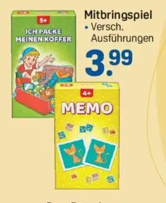 Rossmann Mitbringspiel Angebot