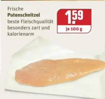 REWE Kaufpark Frische Putenschnitzel 100 g Angebot