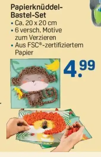 Rossmann Papierknuddel-Bastel-Set Angebot