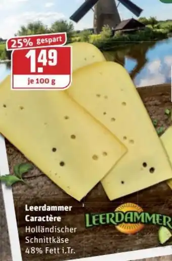 REWE Kaufpark Leerdammer Caractère 100g Angebot