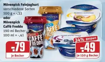 REWE Kaufpark Mövenpick Feinjoghurt oder Mövenpick Caffe Freddo Angebot