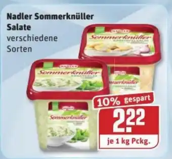 REWE Kaufpark Nadler Sommerknüller Salate 1kg Angebot