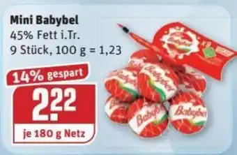 REWE Kaufpark Mini Babybel 180g Angebot