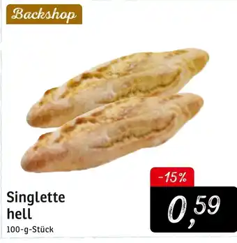 KONSUM Singlette Hell 100g Stück Angebot