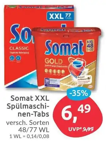 Budni Somat XXL Spülmaschinen Tabs 48/77 WL Angebot